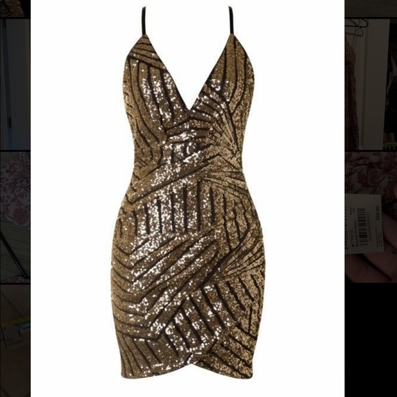 Tea n Cup Dresses & Skirts - Encore sequin mini dress
